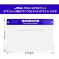Säkerhet Face Shield Clear Film för att skydda ögon